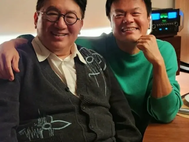 ”HYBE”パン・シヒョクと”JYP”パク・チニョン、2人の巨匠の友情（画像提供:wowkorea）