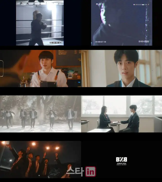 「BXB」のデビューシングル「跳躍(Fly Away)」のティーザー映像が公開された。（画像提供:wowkorea）
