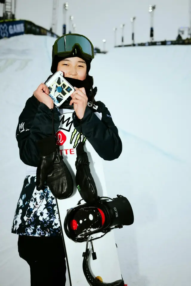 ”14歳スノーボードの神童”チェ・ガオン、米「X Games」歴代最年少で優勝（画像提供:wowkorea）