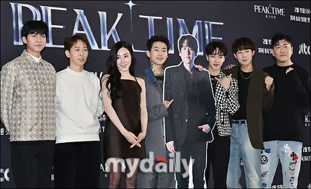 【フォト】イ・スンギ＆ティファニー（少女時代）ら、JTBC「PEAK TIME」制作発表会に出席（画像提供:wowkorea）