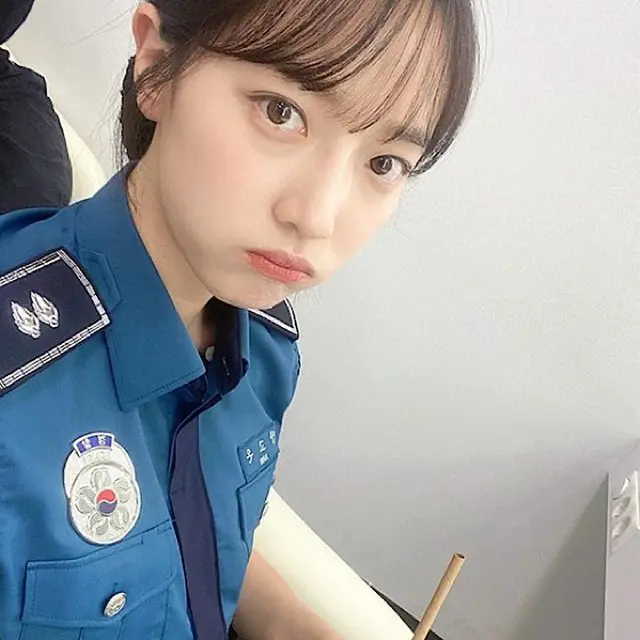 女優ピョ・イェジン、警察に変身…「隠しきれない清純美」（画像提供:wowkorea）