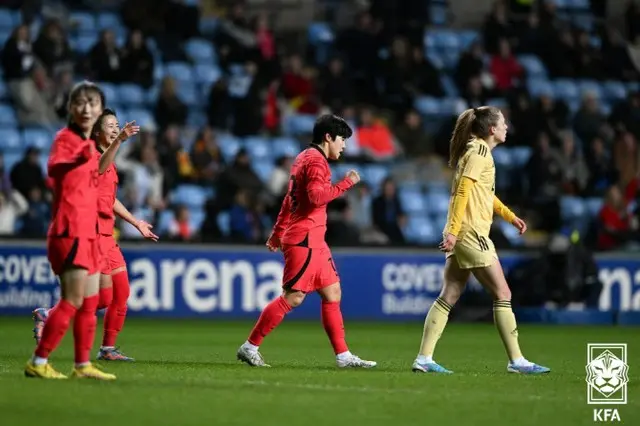 女子サッカー韓国代表、ベルギーに1-2逆転負け…大会2連敗（画像提供:wowkorea）