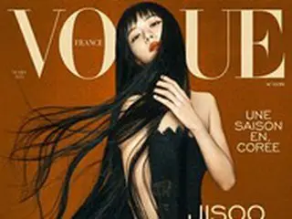 “アジア人初”「BLACKPINK」JISOO、フランス版のVOGUEで単独表紙を飾る