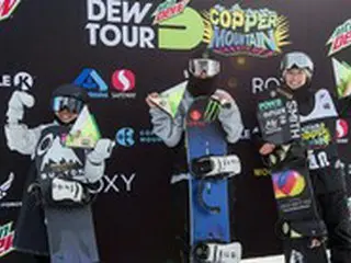 スノーボード有望株チェ・ガオン、DEW TOUR女子スーパーパイプ最年少優勝