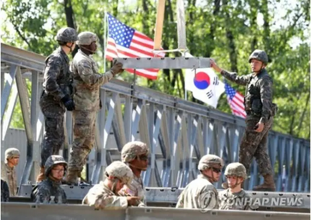 昨年８月の韓米合同軍事演習「乙支フリーダムシールド」（資料写真）＝（聯合ニュース）