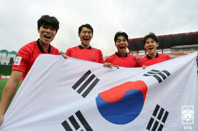 サッカーU-20韓国代表、中国破りアジア杯ベスト4進出…U-20W杯出場権獲得（画像提供:wowkorea）