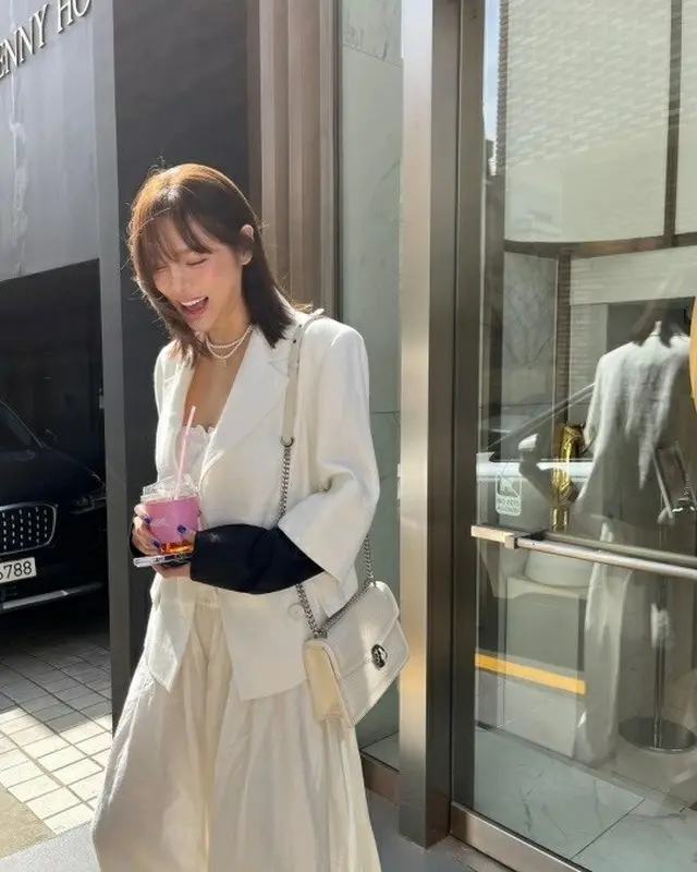 「飲酒運転自粛終了」女優パク・シヨン、 「歴代級の感動を受けて来ました」…明るい笑顔で近況報告（画像提供:wowkorea）