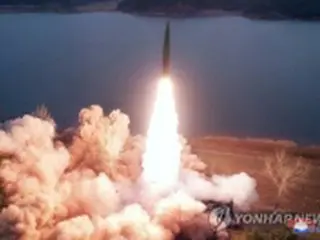 北朝鮮　朝鮮半島東の東海へ弾道ミサイル発射＝韓国軍