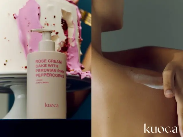 ＜韓国コスメ＞kuocaのROSE CREAM CAKEハンド＆ボディーローション、「2023 allure BEST OF BEAUTY CLEAN AWARD」で1位に（画像提供:wowkorea）