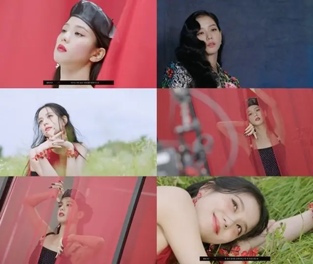 「BLACKPINK」JISOO、初ソロアルバムのジャケットメイキングフィルム公開（画像提供:wowkorea）