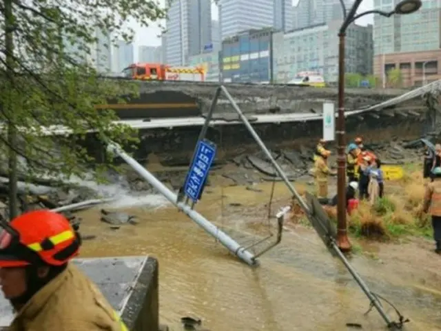 崩壊の亭子橋と交通規制中の仏亭橋・藪内橋…同一社が設計＝韓国（画像提供:wowkorea）