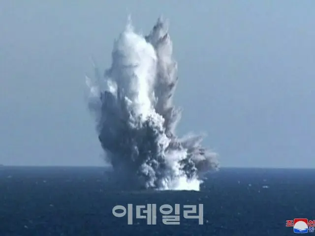 北朝鮮がまた「水中核魚雷」の爆破試験...「致命的打撃能力検証」（画像提供:wowkorea）