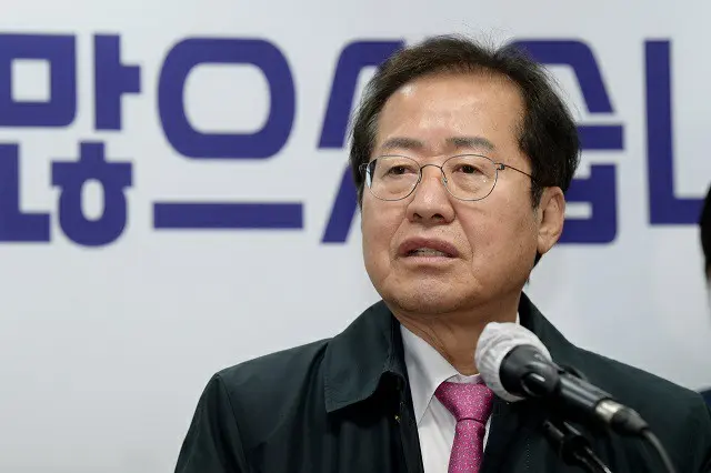 洪準杓、大邱市長（画像提供:wowkorea）