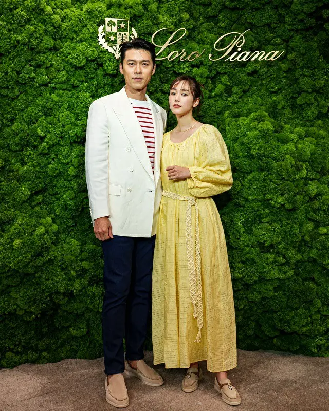 俳優ヒョンビン、桐谷美玲 (C)ロロ・ピアーナ（画像提供:wowkorea）