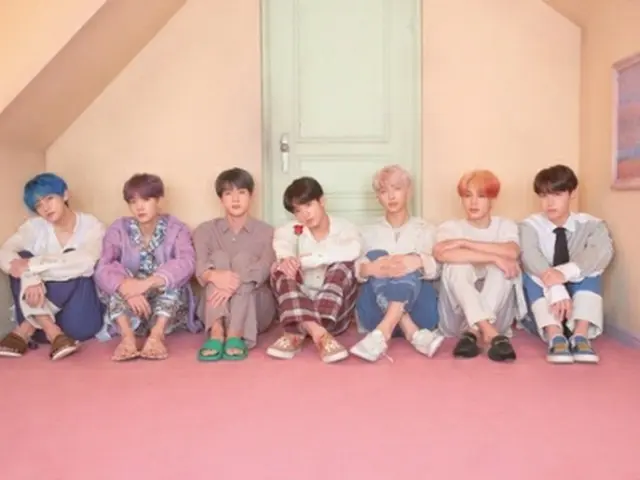 BTSの「Boy　With　Luv」が日本レコード協会のストリーミング認定でダブル・プラチナ認定を受けた（所属事務所提供）＝（聯合ニュース）≪転載・転用禁止≫