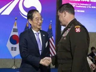 韓国ハン首相「大韓民国発展の底辺に、固い韓米同盟」