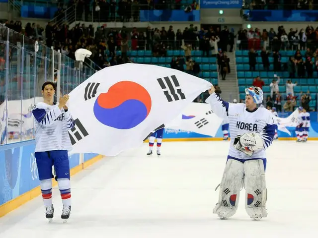 アイスホッケー韓国男子、6年ぶりのトップディビジョン昇格目指す（画像提供:wowkorea）