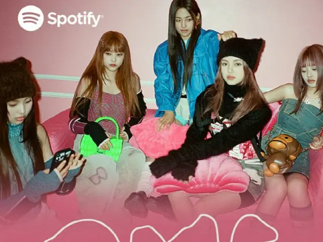 「NewJeans」、「OMG」Spotify3億ストリーミング突破…通算2曲目（画像提供:wowkorea）