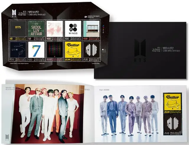 「BTS（防弾少年団）」、デビュー10周年記念切手発売…22日から予約販売開始（画像提供:wowkorea）