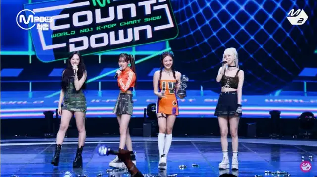 「aespa」、「M COUNTDOWN」でのアンコールステージ映像が話題（画像提供:wowkorea）