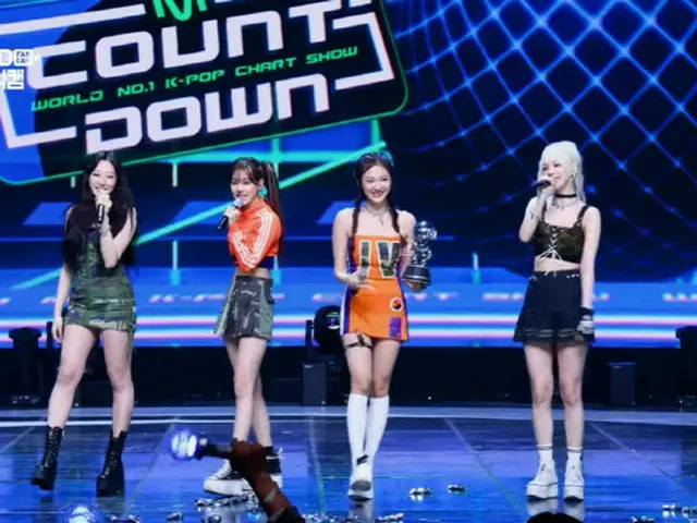 「aespa」、「M COUNTDOWN」でのアンコールステージ映像が話題（画像提供:wowkorea）