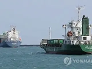 北朝鮮船舶「出ていけ」　正常航路運航の韓国貨物船に警告通信