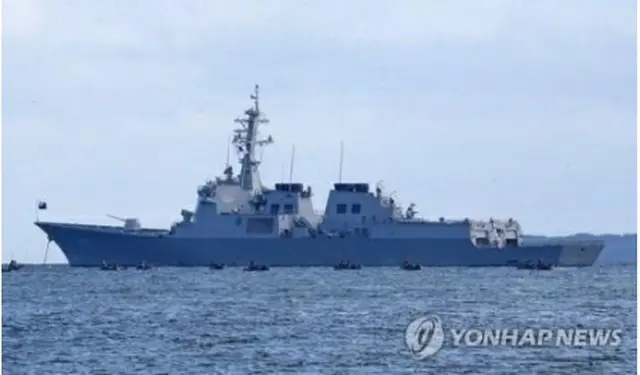 韓国海軍のイージス駆逐艦「世宗大王」（資料写真）＝（聯合ニュース）