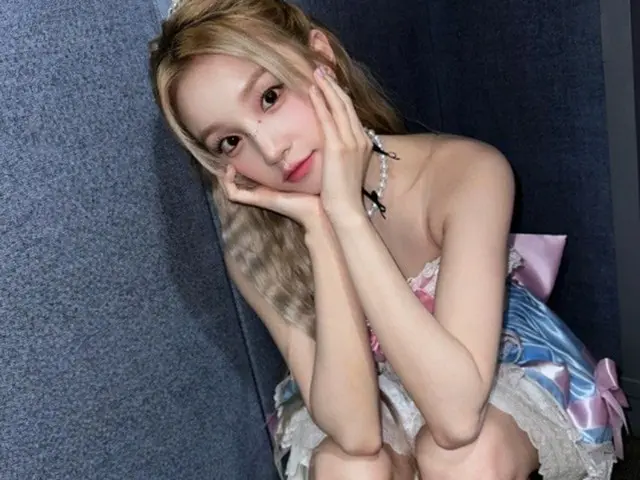 「(G)I-DLE」YUQI、ブロンドヘアで完璧な”バービー人形ビジュアル”（画像提供:wowkorea）