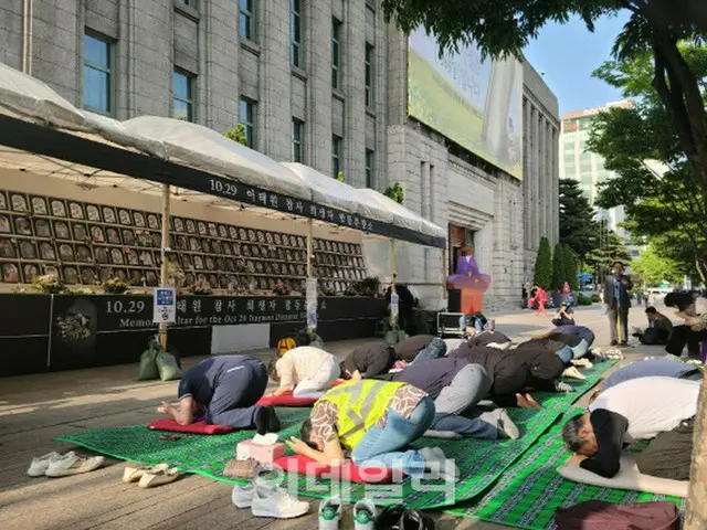 ＜梨泰院事故＞龍山区区長の保釈に遺族ら反発...国会座り込みも（画像提供:wowkorea）