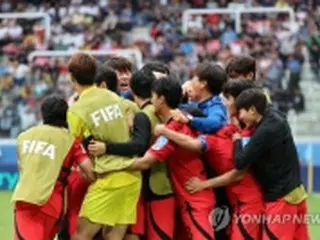 イタリアとの準決勝　ソウル都心で９日早朝に街頭応援＝Ｕ２０Ｗ杯