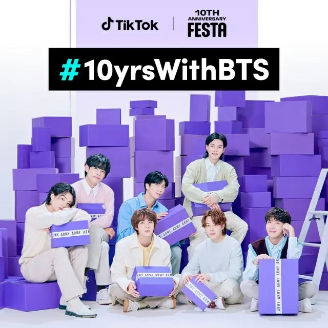 「10周年おめでとう」ソウル一面”BTSカラー”に染まる…「Celebrate BTS 10th Anniversary FESTA with BT21」公開（画像提供:wowkorea）