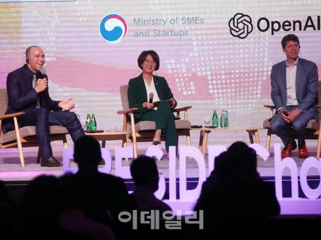 韓国中小ベンチャー企業部、ChatGPT開発の「OpenAI」と対談（画像提供:wowkorea）