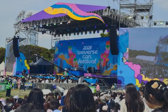 「＆TEAM」のステージで幕を開けた「2023 Weverse Con Festival」…ヒョリン、イ・ヒョンなど出演（画像提供:wowkorea）