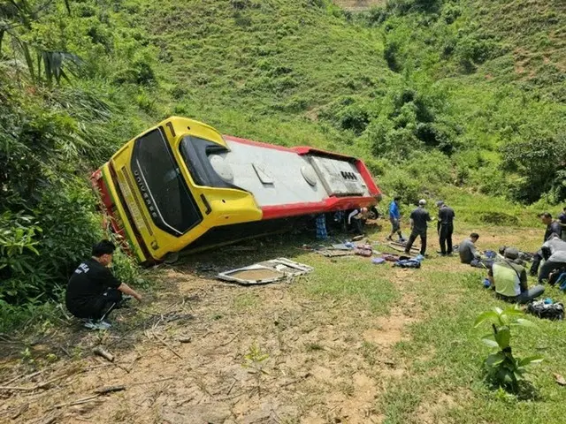 ベトナム・ハノイで現地在住韓国人を乗せたバスが墜落…22人負傷（画像提供:wowkorea）