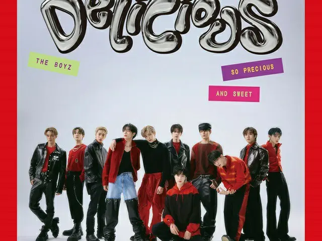 「THE BOYZ」、日本フルアルバム「Delicious」 6月13日（火）発売！（画像提供:wowkorea）