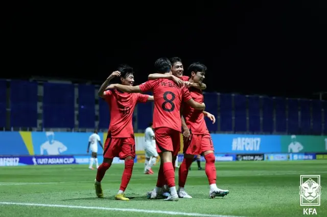 サッカーU-17韓国代表、カタールに6-1で大勝＝アジアカップ（画像提供:wowkorea）