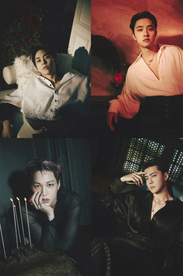 「EXO」XIUMIN＆D.O.＆KAI＆SEHUN、致命的な魅力漂うティザーイメージ公開（画像提供:wowkorea）
