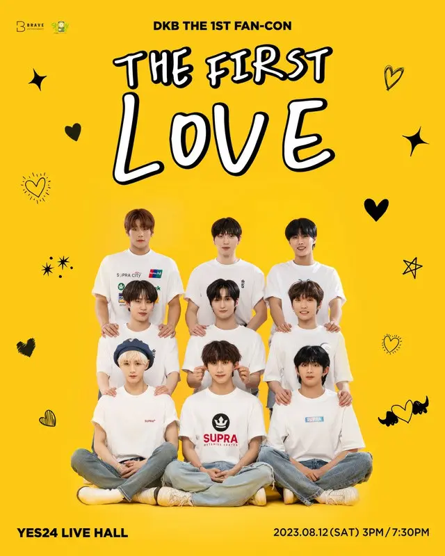 「DKB」、韓国で初のファンコンサート「THE FIRST LOVE」の開催が決定！（画像提供:wowkorea）