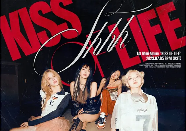 期待の新人ガールズグループ「KISS OF LIFE」がデビュー！タイトル曲『Shhh』を聴いてみた！（画像提供:wowkorea）