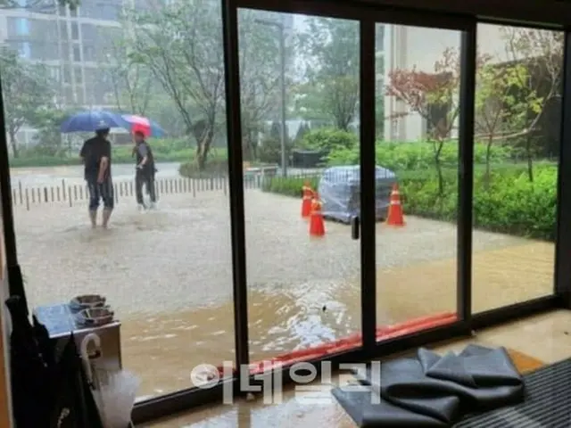 中部地方の大雨に危機警報「深刻」＝韓国（画像提供:wowkorea）