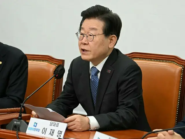 韓国野党“共に民主党”のイ・ジェミョン（李在明）代表（画像提供:wowkorea）