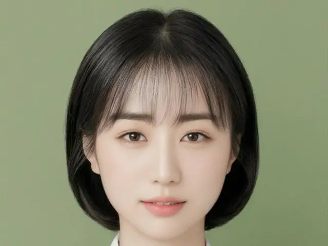 AIプロフィールを公開した女優パク・ハソン。（画像提供:wowkorea）
