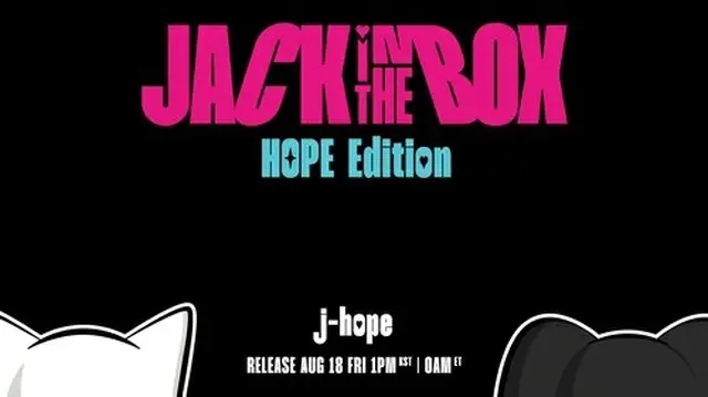 【公式】「BTS（防弾少年団）」 J-HOPE、8月に 「Jack In The Box」新バージョンをリリース（画像提供:wowkorea）