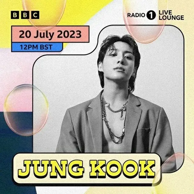 「BTS（防弾少年団）」JUNG KOOK、英BBCラジオ1「Live Lounge」出演…独歩的な”男性ソロ”（画像提供:wowkorea）