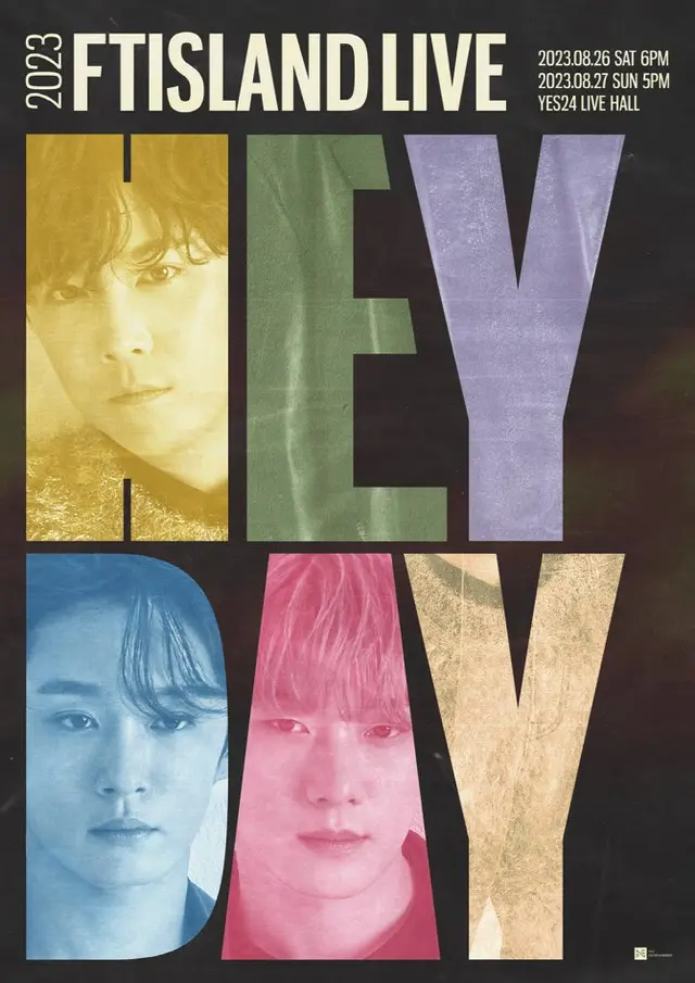 「FTISLAND」、8月に単独コンサート「HEY DAY」開催へ！（画像提供:wowkorea）