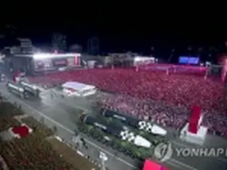 北朝鮮の軍事パレード　２７日午前０時から開催の可能性も