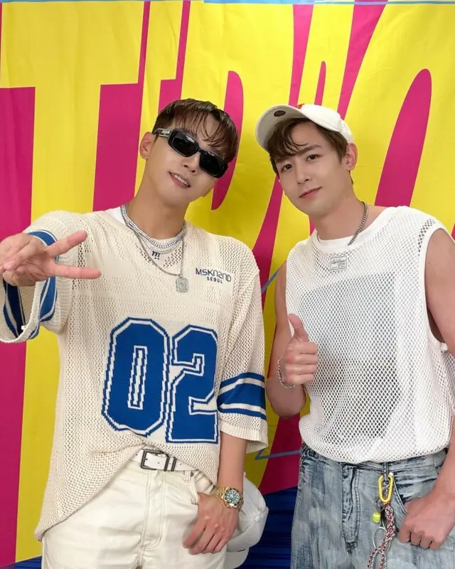 「2PM」Jun. K ＆ニックン、 スポーティで男らしい魅力アピール3