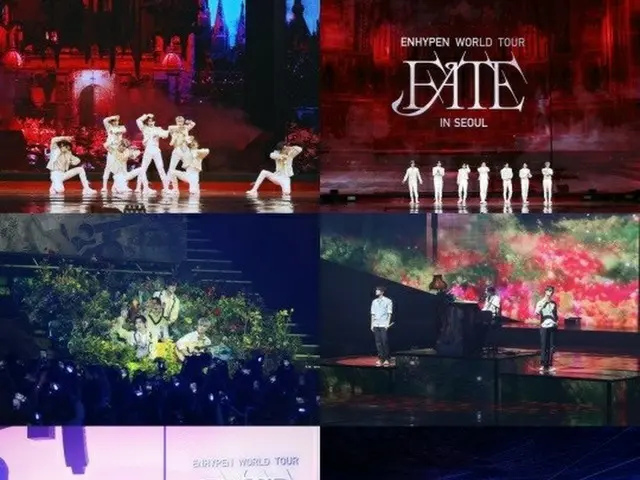 「ENHYPEN」、ソウルでワールドツアースタート…「幸せな時間を過ごすのが運命のように感じる」（画像提供:wowkorea）