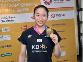 バドミントンの韓国・安洗塋　女子シングルス世界１位に＝山口茜抜く