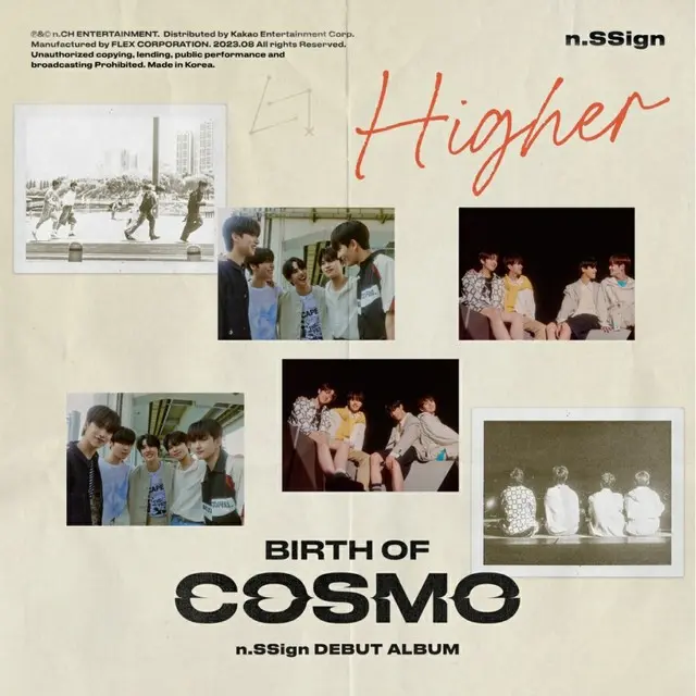 今月9日デビュー「n.SSign」、「Higher」が先行公開と同時に日本iTunesチャートで上位圏にランクイン！…MV再生回数100万回を突破（画像提供:wowkorea）